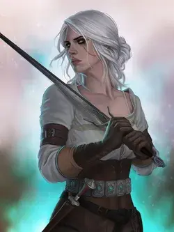 Ciri Art by Hillary Bardin