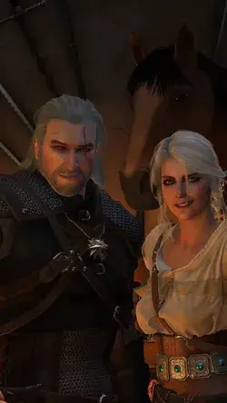 Geralt and Ciri | The Witcher 