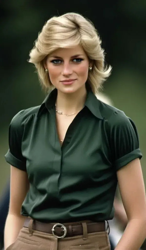 Princess Diana Green shirt