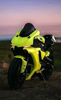 Fashion Yellow colour bike 🏍️