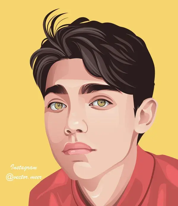 I will create Customize Cartoon Portrait from your Photo (vector art illustration)