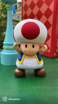 Meet Toad and other Nintendo Characters in Japan