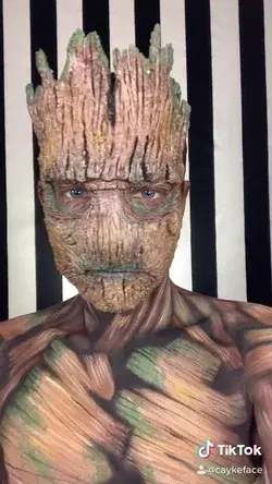 Groot - Makeup