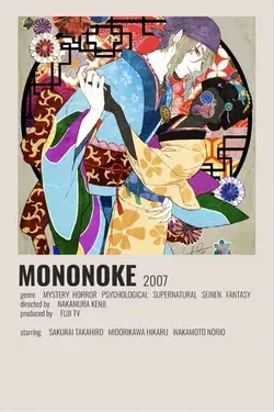 Mononoke minimalist poster