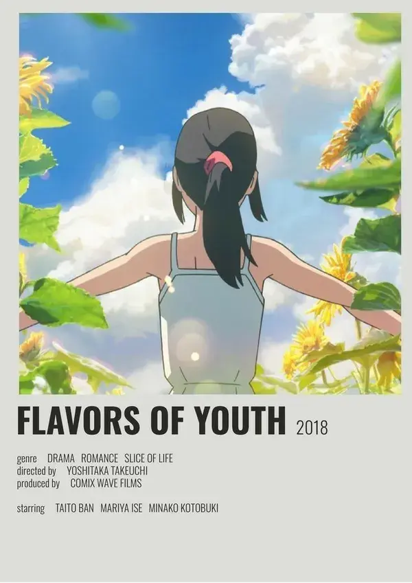 Flavours of youth