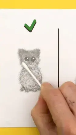 OMG this is the cutest and simplest drawing technique 🥹❤️