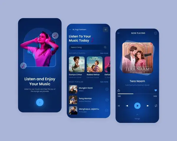 Music 🎶 Player UI 📲