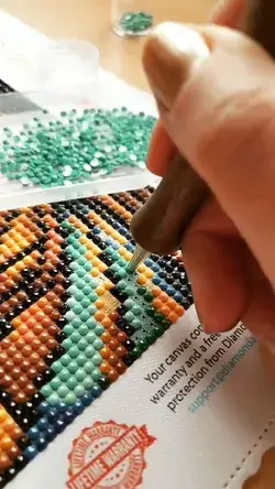 Completing a Diamond Painting | Diamond Art Club®