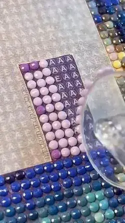 🤩Satisfying ASMR 💎 DIAMOND painting magic.