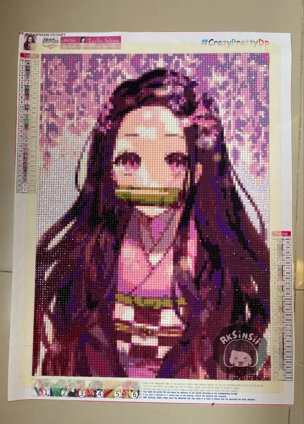 Nezuko Diamond Painting