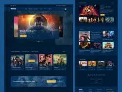 Movie Ticket Booking Website Design