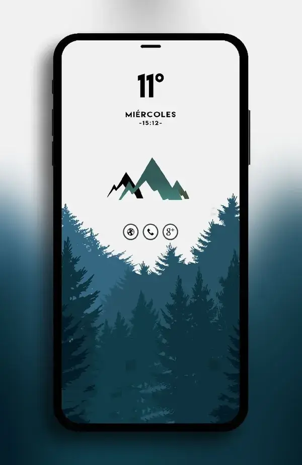 Simple Android Homescreen Setup