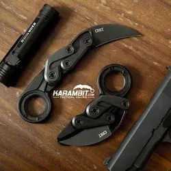 CRKT Provoke Morphing Karambit | Forward Opening Blade for Self-Defense