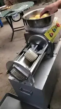 fries making machine