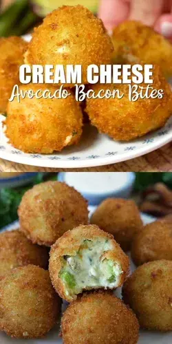 Cream Cheese Avocado Bacon Bites