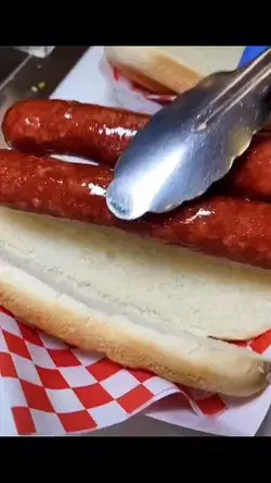 Hot~~~~~~~ doggggggg! #fyp #hotdog #foodporn #streetfood #foodies