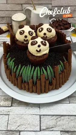 GÂTEAU AU CHOCOLAT PANDA