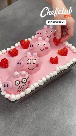 Dessert Peppa Pig al mascarpone