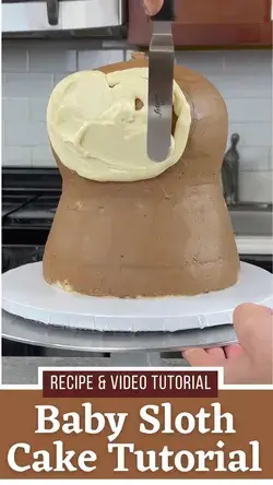 Sloth Cake: Easy Recipe with Step-by-Step Video Tutorial