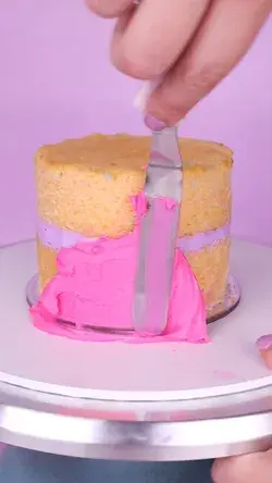BARBIE CAKE | PINK CAKE | BENTO MINI CAKE
