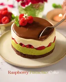 Raspberry Chocolate Cake..