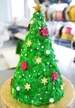 Festive Flavors: A Gallery of Christmas Tree Cake Delights