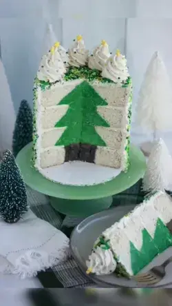 Christmas Cake Decor