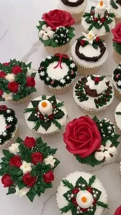 My Christmas 2021 Cupcake Design