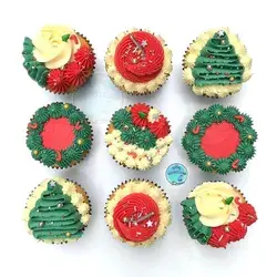 Whimsical Christmas Cupcake Decorating Ideas