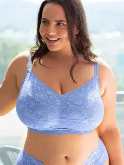 Cosabella Never Say Never Ultra Curvy Sweetie Bralette - CIELO / XS