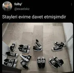 Bu ayakkabı bi bende yok galiba