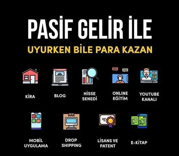 Pasif Gelir Nedir? Pasif Gelir Kaynakları Nelerdir?