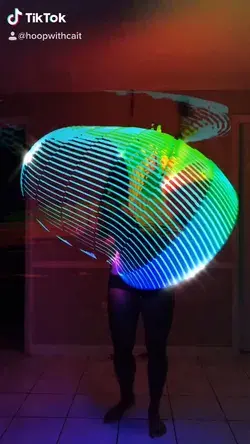 TikTok MoodHoops LED Hula Hoop