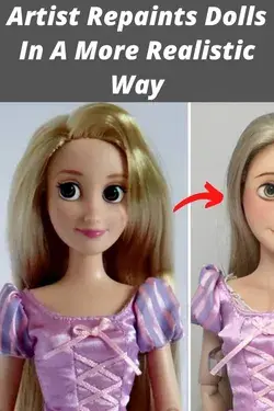 Artist Repaints Dolls In A More Realistic Way