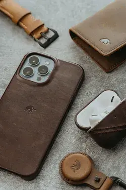 Leather iPhone Cases & Tech Accessories
