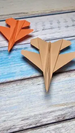 Funny Handcraft Idea for Kids - ✈️Paper Warplane Warcraft