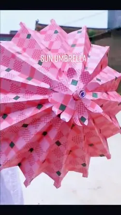 beautiful umbrella making at home 