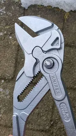 Flat Jaw Adjustable Pliers, Knipex made in Germany