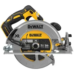 DEWALT XR 20-volt Max 7-1/4-in Brushless Cordless Circular Saw (Bare Tool) Rubber | DCS570B