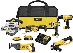 DEWALT 20V MAX Power Tool Combo Kit, 6-Tool Cordless Power Tool Set with Battery and Charger (DCK661D1M1) - Amazon.com