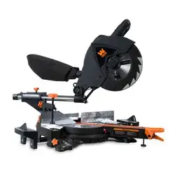 2-Speed Single Bevel 10 in. Sliding Compound Miter Saw with Smart Power Technology