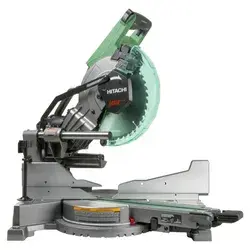 Metabo HPT C10FSHCTM Sliding Compound Miter Saw With Laser Marker, 10 in L