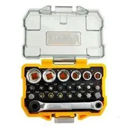 Dewalt DT71516-QZ 24 Piece High Performance Socket and Screwdriving Set (DT71516); long-living sockets; (24 pieces); with case : Amazon.co.uk: DIY &amp; Tools