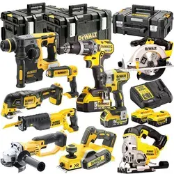 Dewalt Dckt4t10p4 18v Cordless Kit 10 Piece + 4 X 5.0ah Batteries Charger & Box