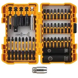 DEWALT FlexTorq 40-Piece 1/4-in Impact Driver Bit Set | DWA2NGFT40CC