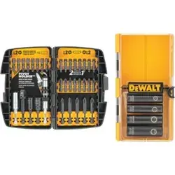 Dewalt 38pc IMP DR ACC Set, Size:14.20" x 10.20" x 2.00", Multicolor