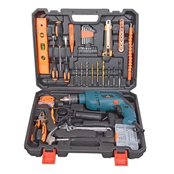 Aimex MS and Plastic 650W Professional Tool Kit with Drill Machine for Home (Multicolour) - P...