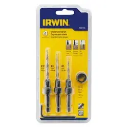 Irwin® 1882793 Wood Countersink Set, 4-Piece