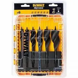 DEWALT Set de 6 mèches à bois 3 pointes 152 mm