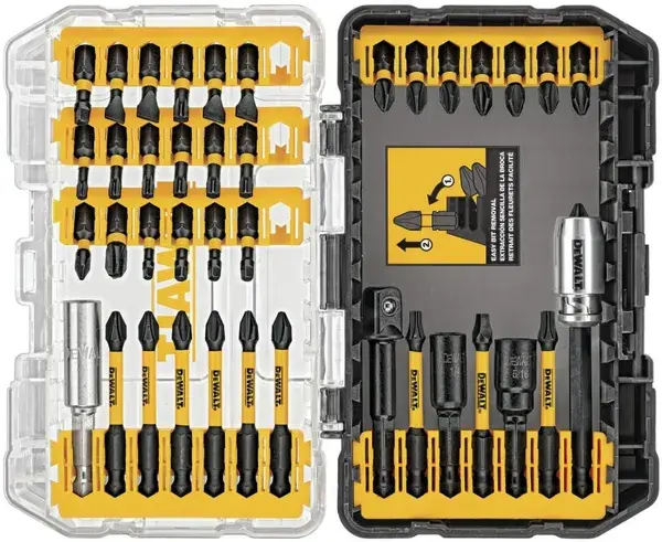 DEWALT Impact Ready FlexTorq 40-Piece Set High-speed Steel Hex Shank Screwdriver Bit Set | DWA2T40IR